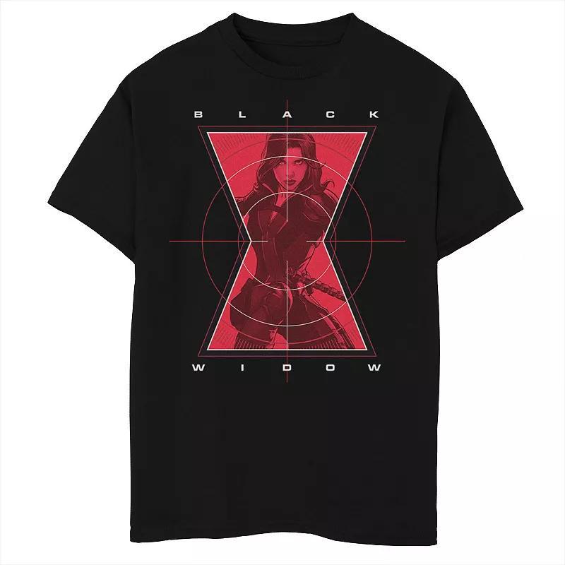 Boys 8-20 Marvel Black Widow Target Logo Graphic Tee, Boy's, Size: Small Product Image