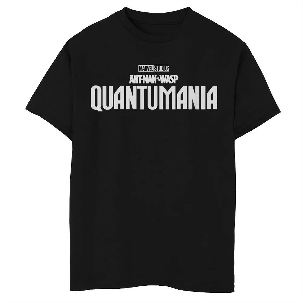 Boys 8-20 Marvel Ant-Man And The Wasp: Quantumania Logo Tee, Boy's, Size: Medium, Black Product Image