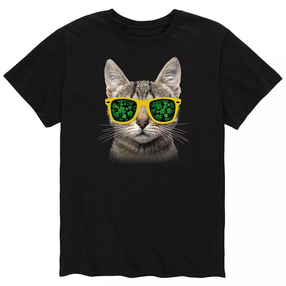Mens Green Vibin Graphic Tee Product Image