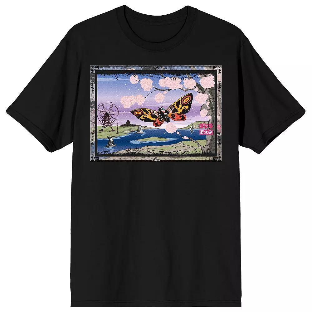 Men's Godzilla Classic Mothra Graphic Tee, Size: XXL, Black Product Image