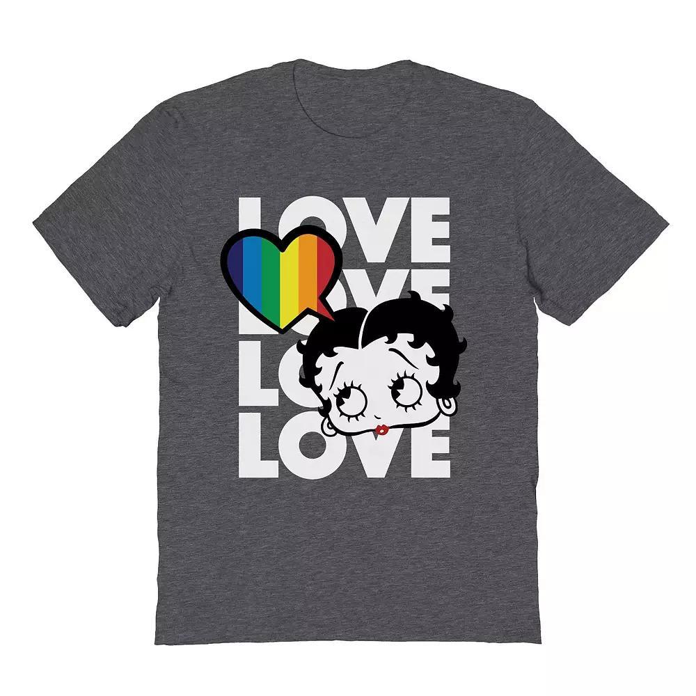 Men's Grayson Threads The Label Love Pride Graphic Tee, Size: Small, Dark Grey Product Image