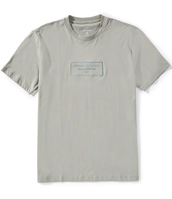 Armani Exchange Rectangular Box Logo Short Sleeve T-Shirt Product Image