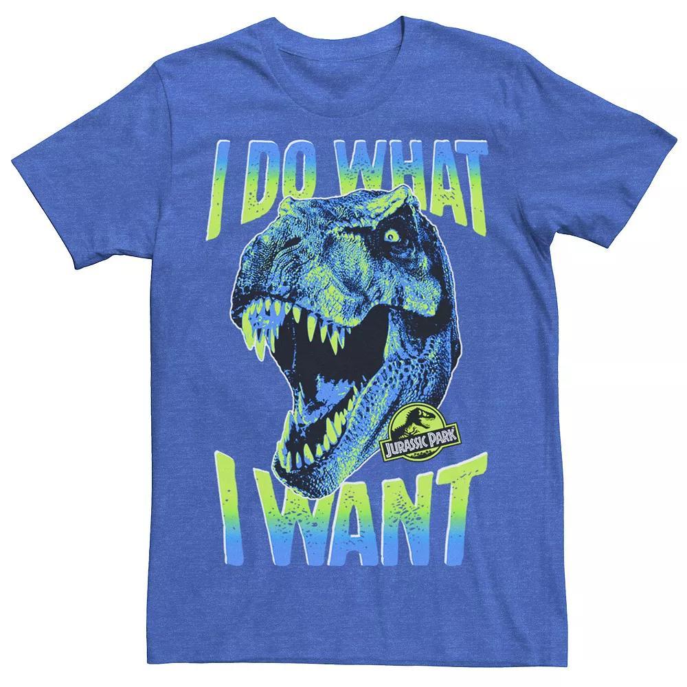Men's Jurassic Park T-Rex I Do What I Want Tee, Size: Medium, Red Product Image