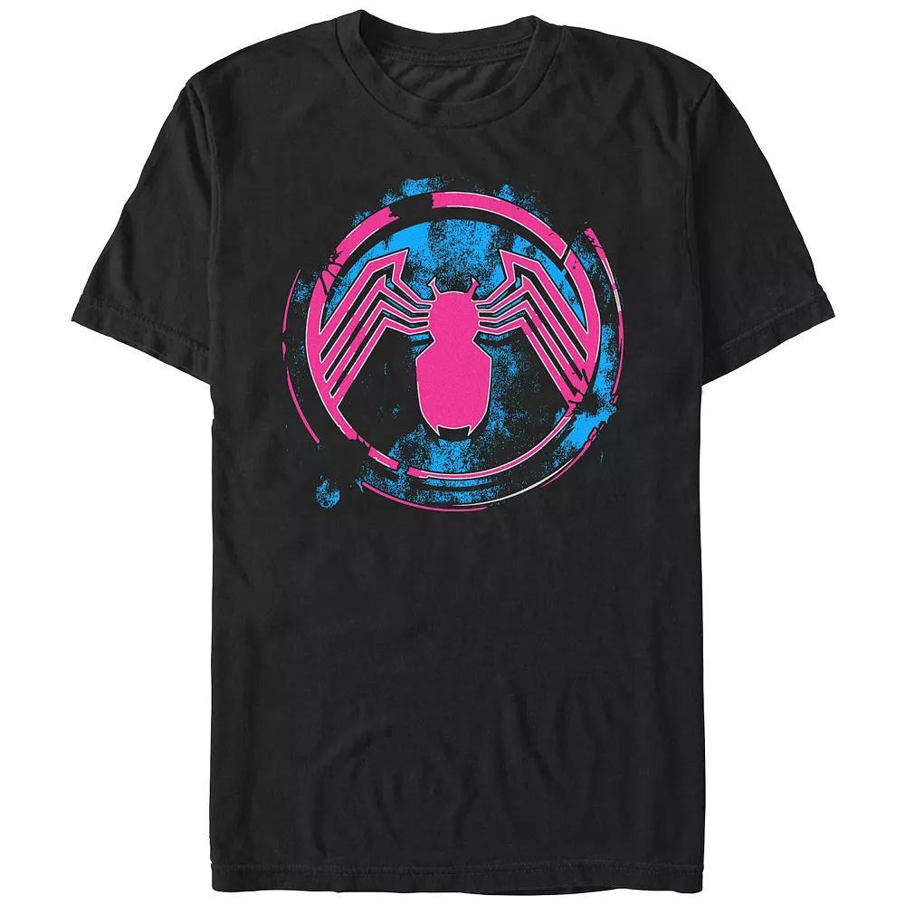 Men's Spider-Man Venom Emblem Graphic Tee, Size: XL, Black Product Image