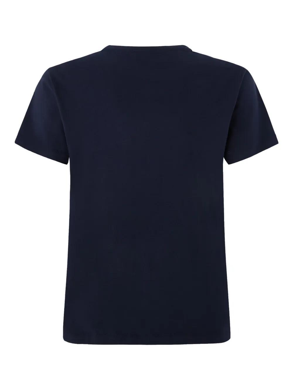 Love Birds-embroidered T-shirt Product Image