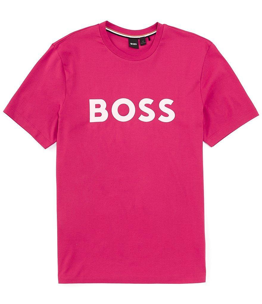 Hugo Boss BOSS Tiburt Short Sleeve T-Shirt Product Image