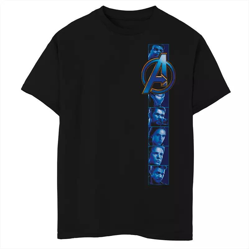Boys Wonder Woman Cheetah Dripping Husky Graphic Tee, Boy's, Size: Medium HUSKY, Black Product Image