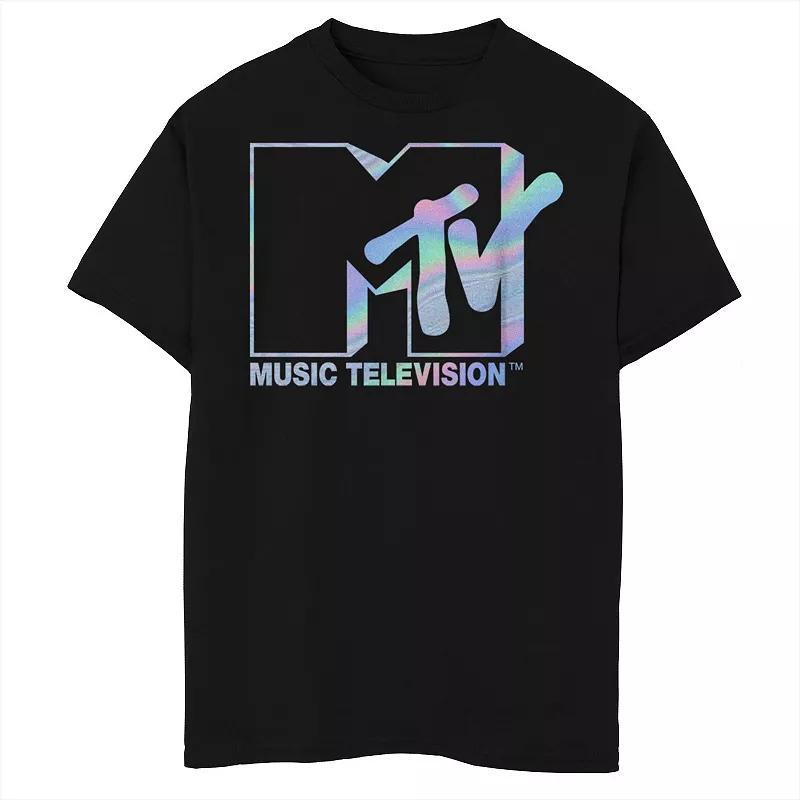 Boys 8-20 Marvel Iron Man Glitched Poster Graphic Tee, Boy's, Size: Large, Black Product Image