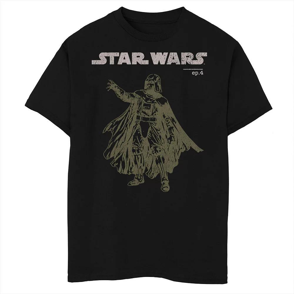 Boys 8-20 Trendy We Out Here Alien Graphic Tee, Boy's, Size: XL, Black Product Image