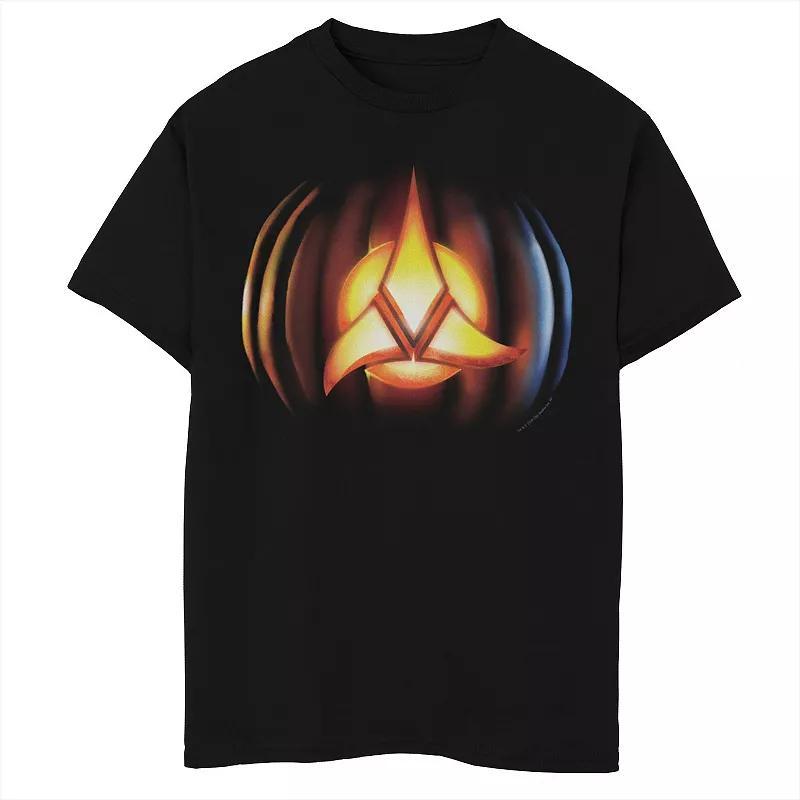 Boys Wonder Woman Cheetah Dripping Husky Graphic Tee, Boy's, Size: Medium HUSKY, Black Product Image