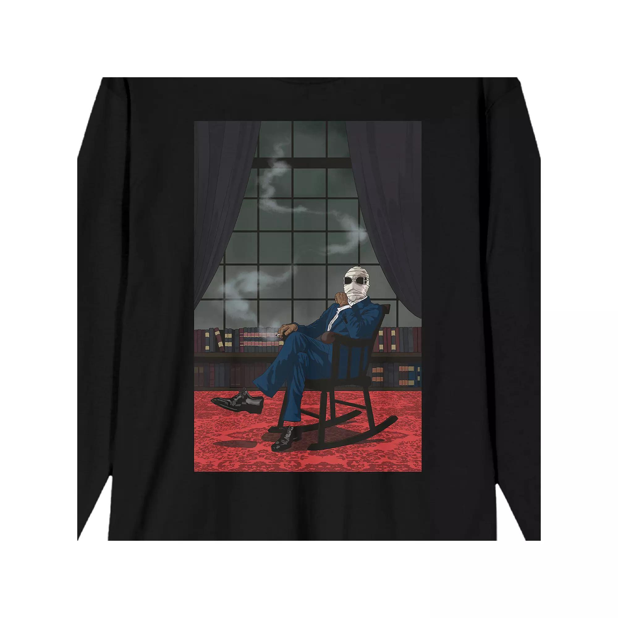 Men's Universal Monsters Invisible Man Graphic Tee, Size: Large, Black Product Image
