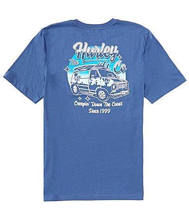 Hurley Creepin Short Sleeve Tee Men's Clothing Product Image