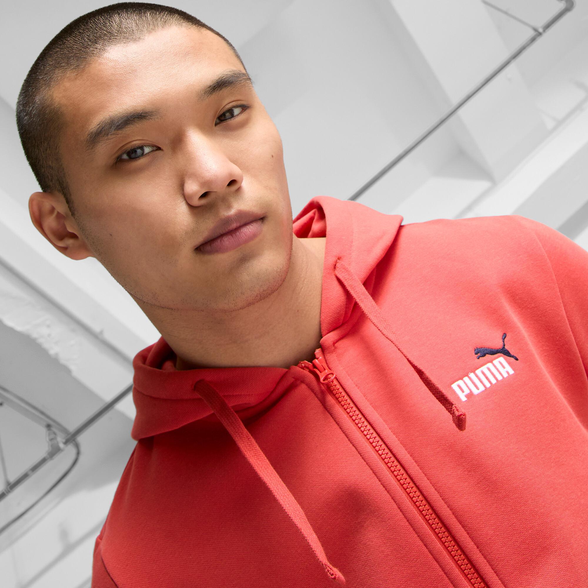 PUMA Essentials Small No. 1 Logo Men's Full-Zip Hoodie Product Image