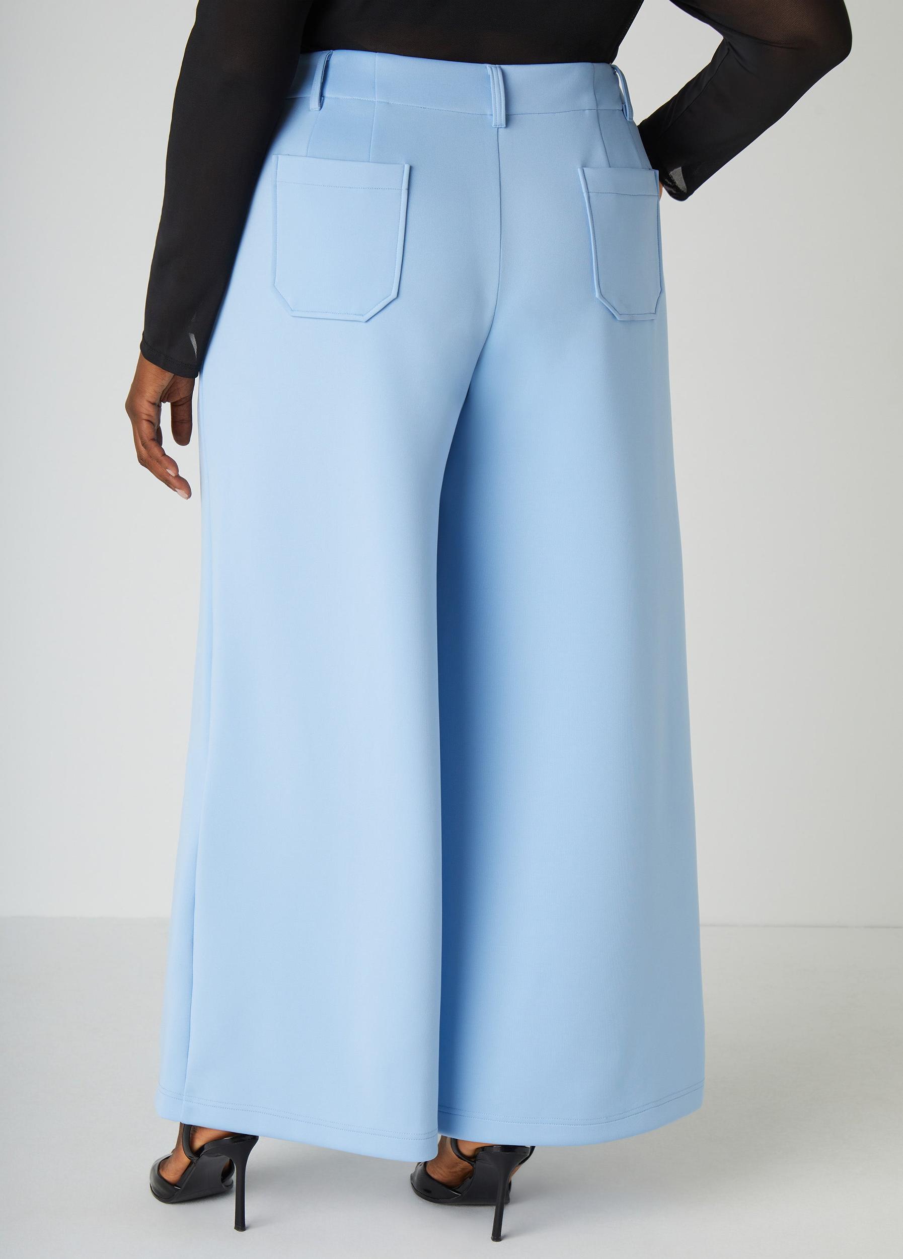 Scuba Wide Leg Pants Product Image