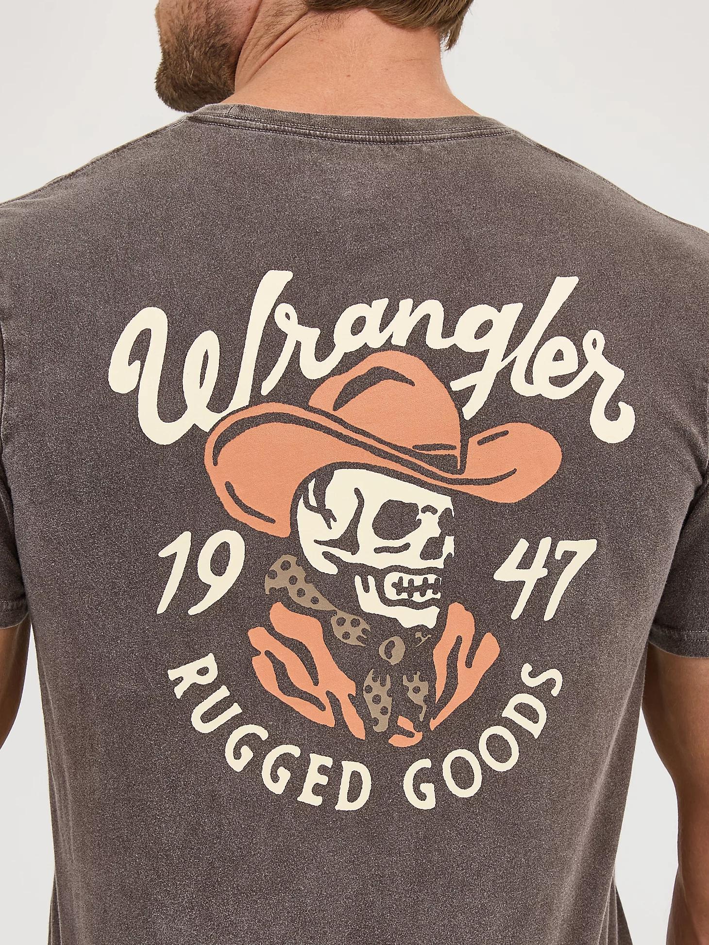 Men's Wrangler Mineral Wash Back Graphic T-Shirt | Men's SHIRTS | Wrangler® Product Image