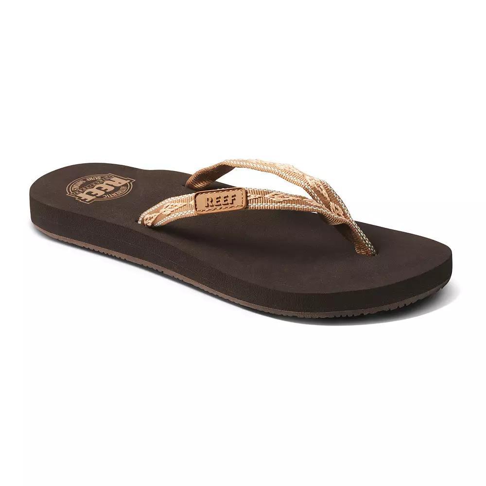 REEF Ginger Women's Flip Flop Sandals, Size: 9, Brown Peach Product Image