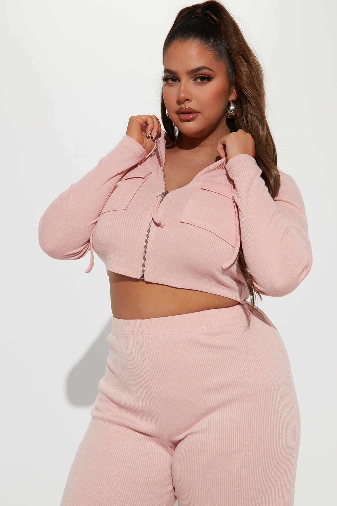Ready For The Weekend Pant Set - Pink Product Image