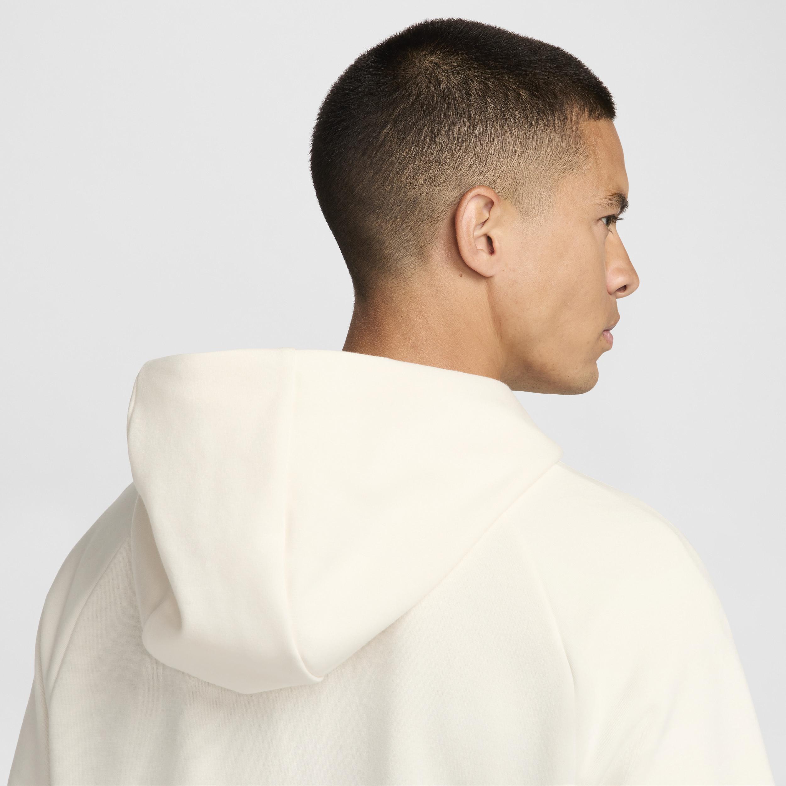 Nike Mens Primary Dri-FIT UV Full-Zip Versatile Hoodie in Pale Ivory Product Image