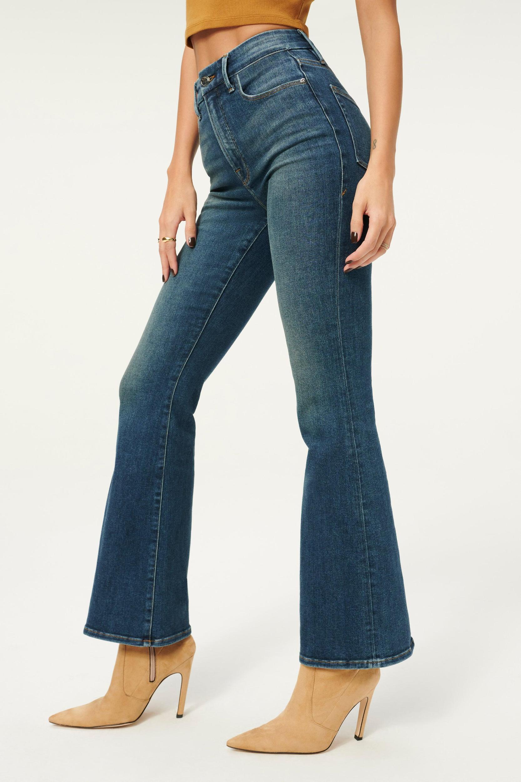 GOOD CLASSIC SLIM BOOTCUT JEANS | BLUE811 Product Image