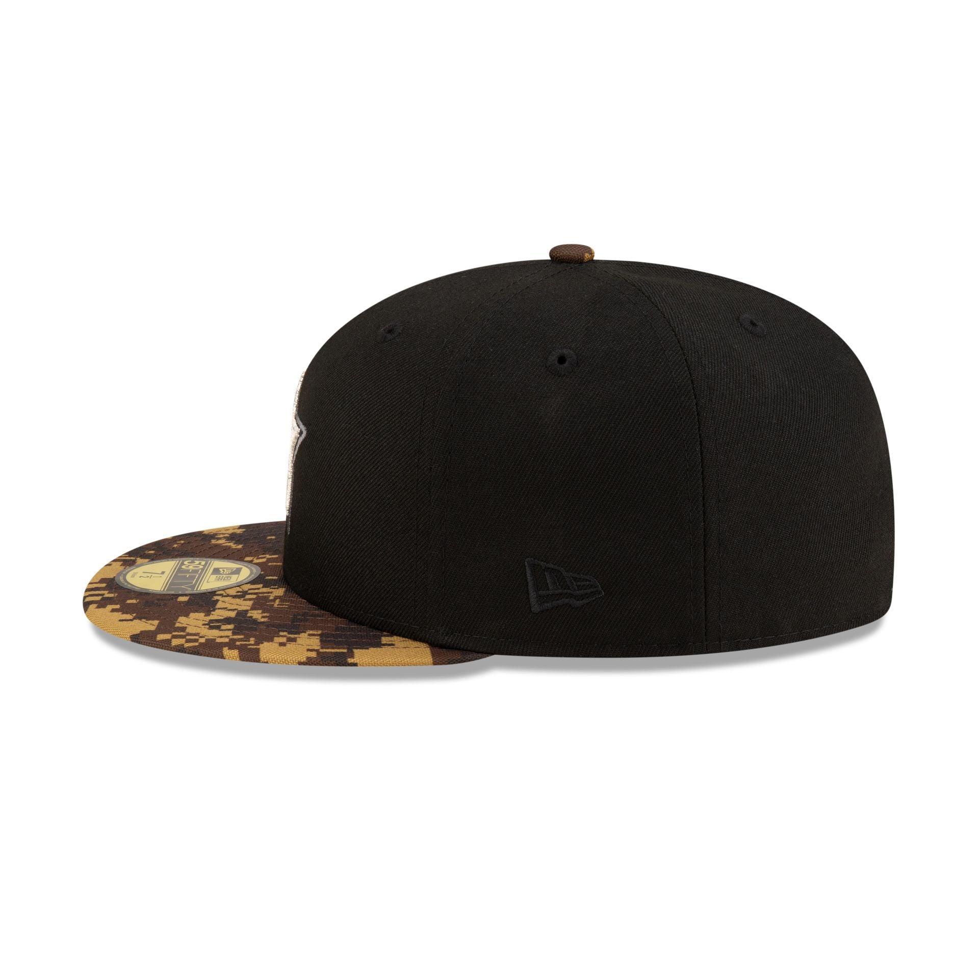 Arizona Diamondbacks Basic Black on Black Game 59FIFTY Fitted Hat Male Product Image