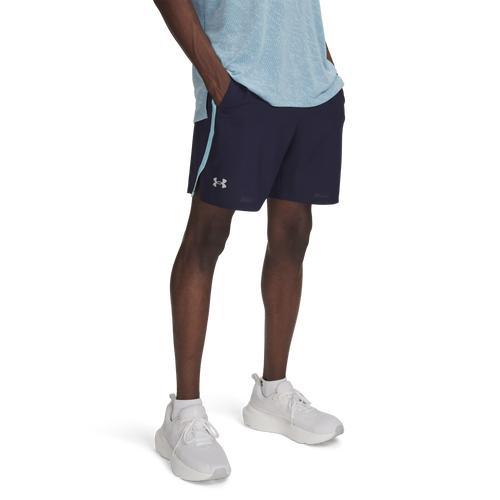 Under Armour Mens Under Armour Launch 7 Shorts - Mens Marine Od Green/Reflective Product Image