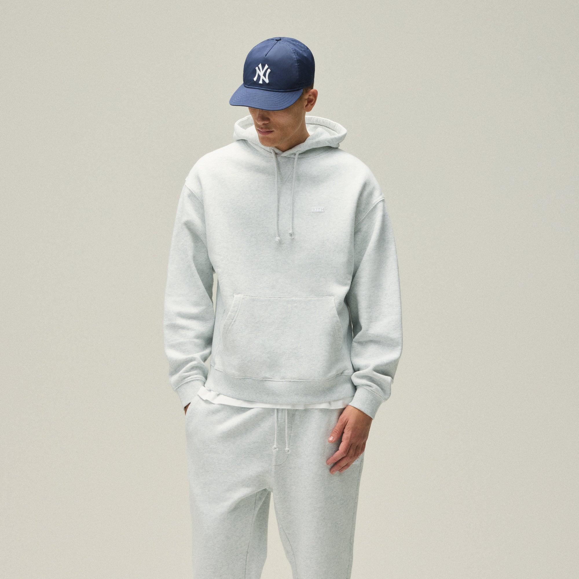 Kith Williams III Hoodie - Light Heather Grey Male Product Image
