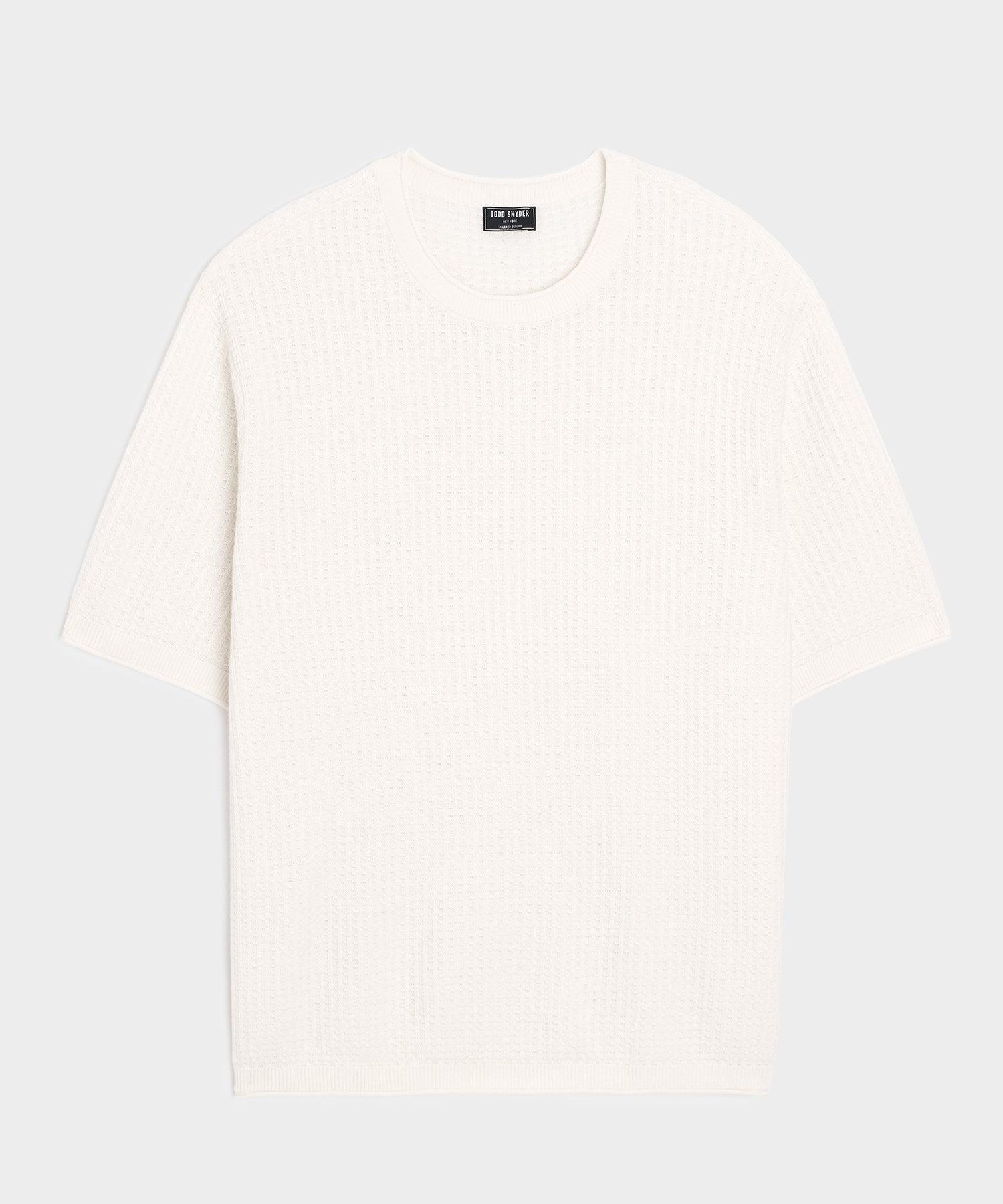 Linen Waffle Tee Product Image