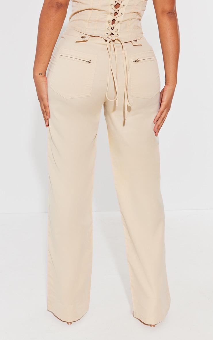 Shape Stone Woven Low Rise Pants Product Image