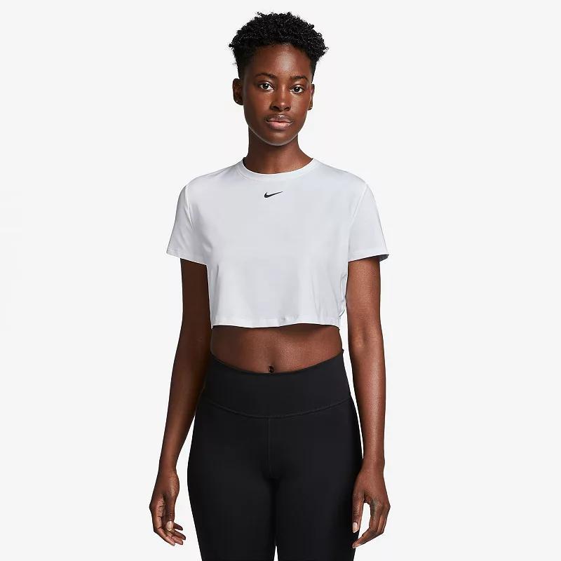 Nike One Classic Women's Dri-FIT Short-Sleeve Cropped Top Product Image