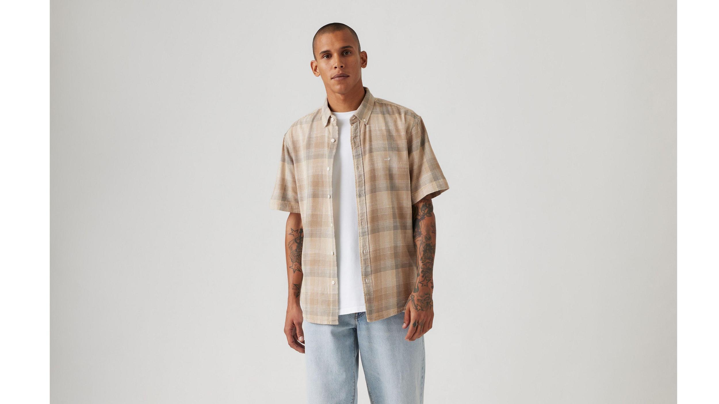 Short Sleeve Authentic Button-Down Shirt Product Image