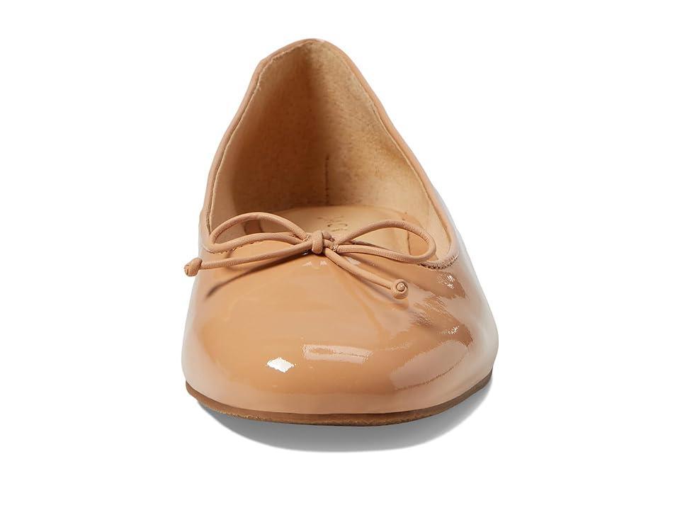 Jack Rogers Kenlyn Ballet Metallic Leather Bow Flats Product Image