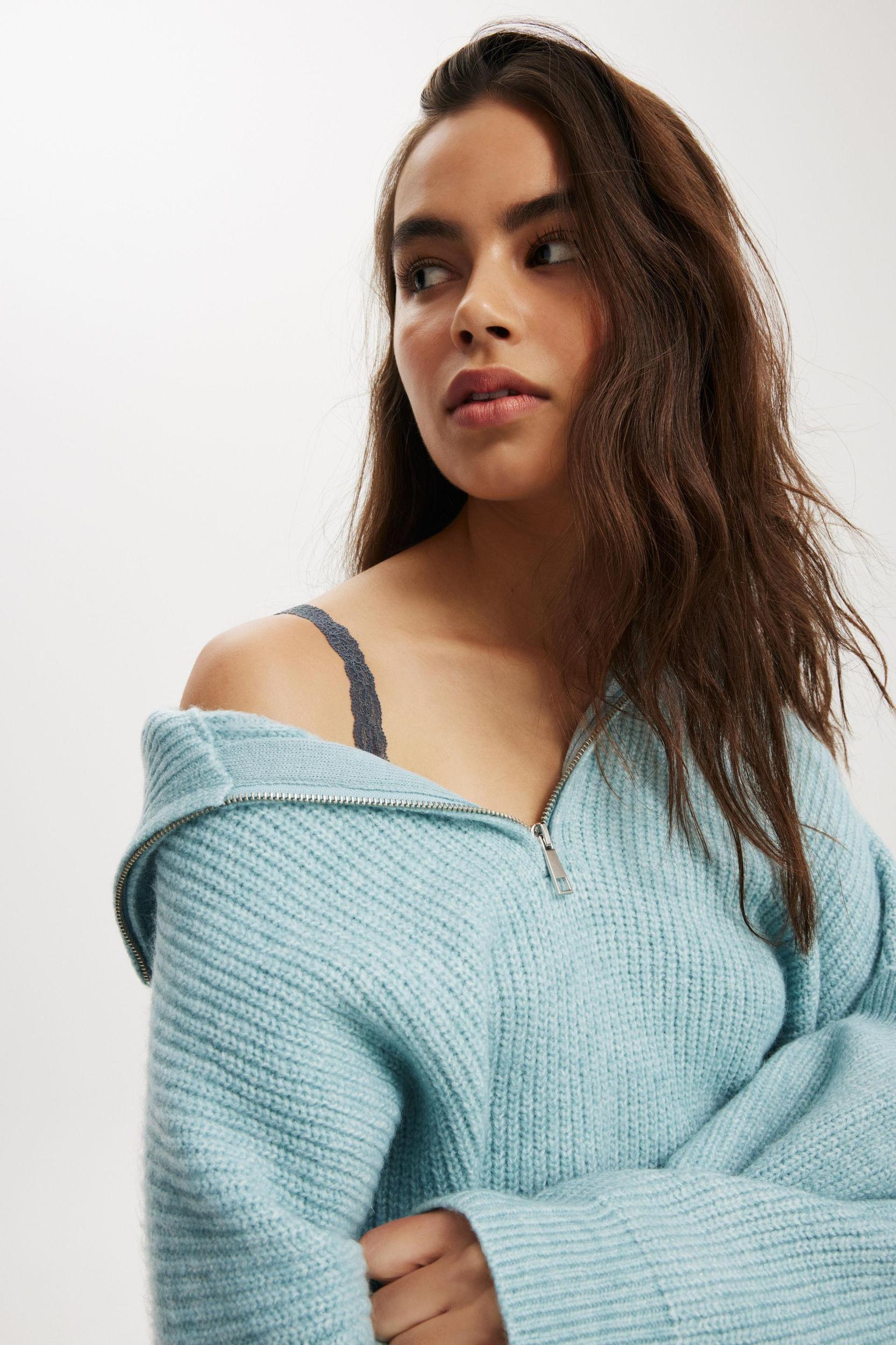 Luxe Half Zip Pullover Product Image