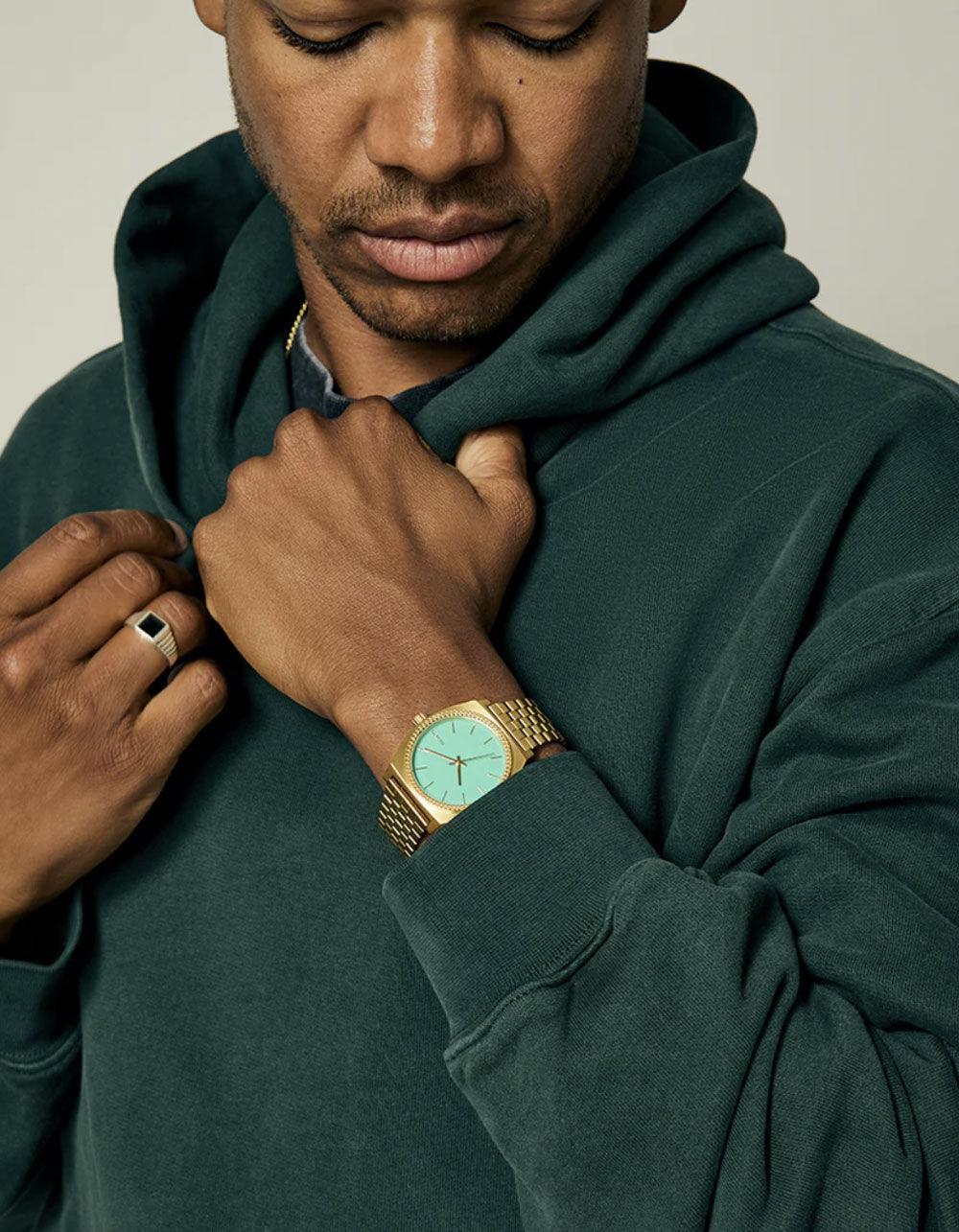 NIXON Time Teller Watch - TURQ COMBO Product Image