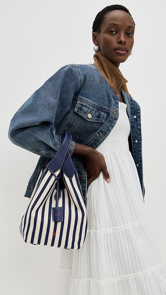 Polo Ralph Lauren Stripe Polo Canvas Tote | Shopbop Product Image