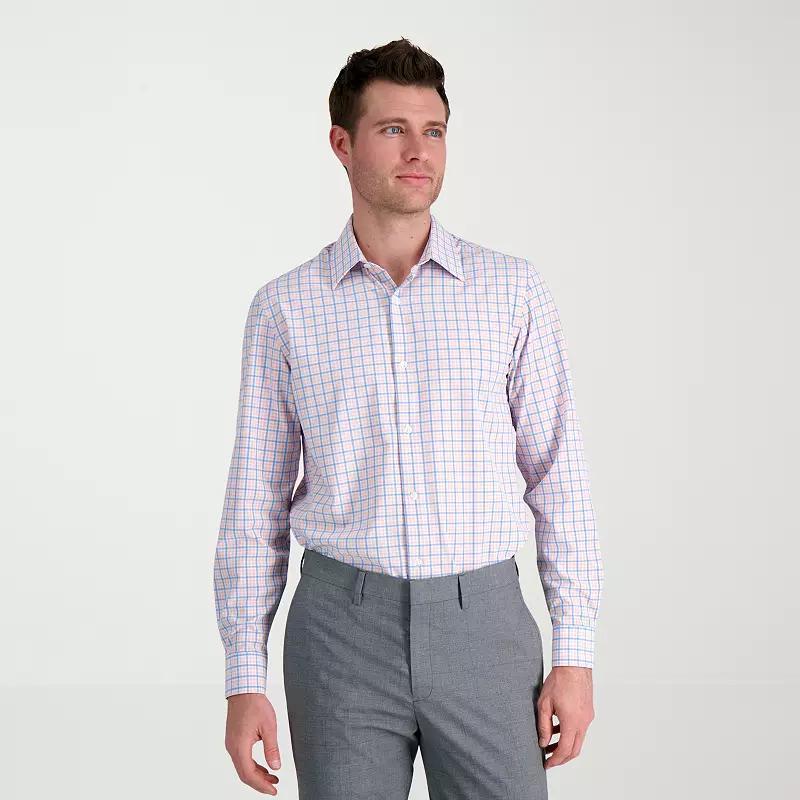 Mens Haggar Performance Slim Fit Dress Shirt Product Image