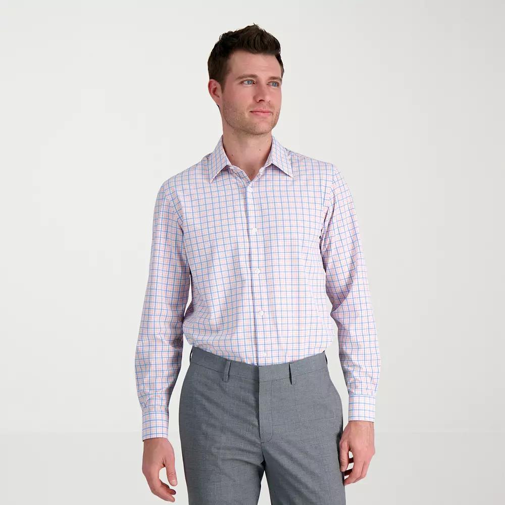 Mens Haggar Performance Slim Fit Dress Shirt Product Image