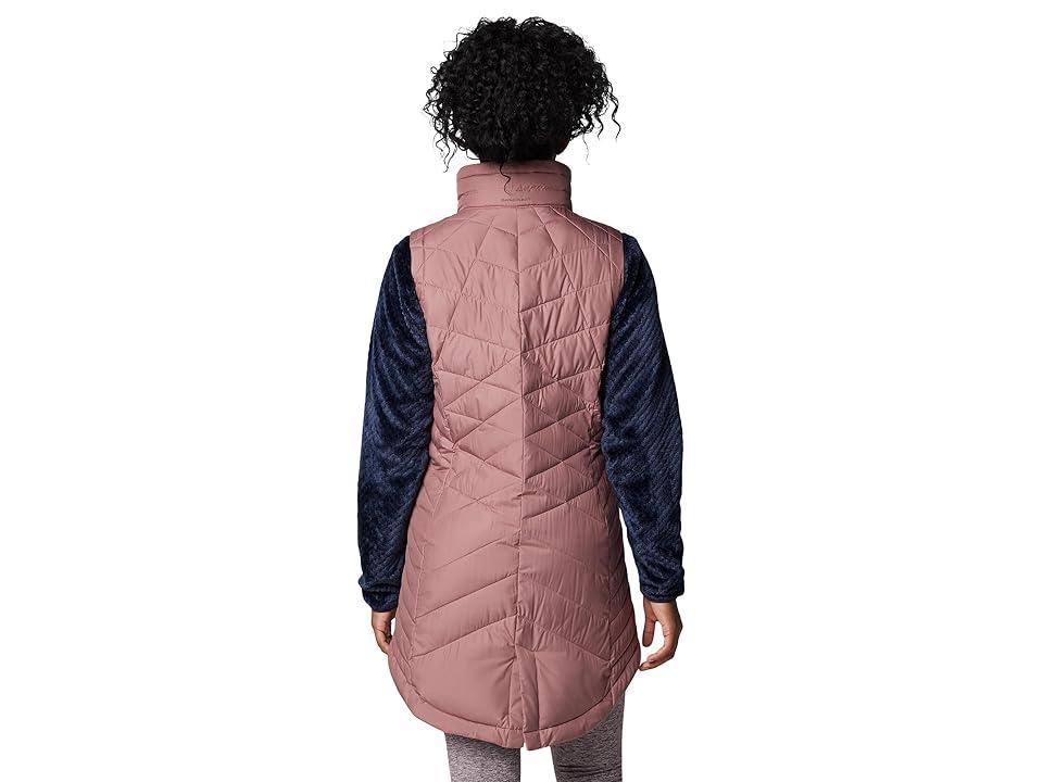 Plus Size Columbia Heavenly II Long Vest, Women's, Size: 1XL, Dark Grey Product Image