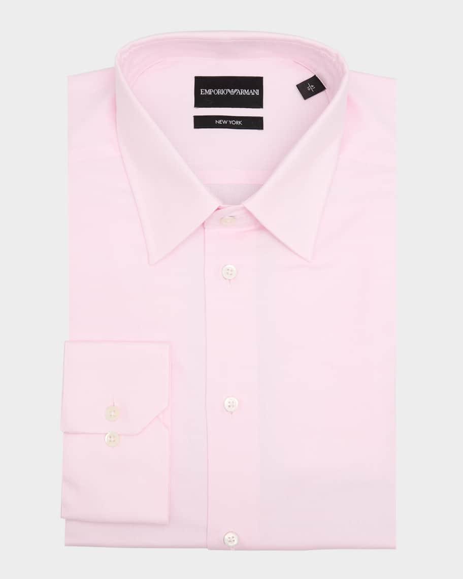 Mens Birdseye Cotton Dress Shirt Product Image