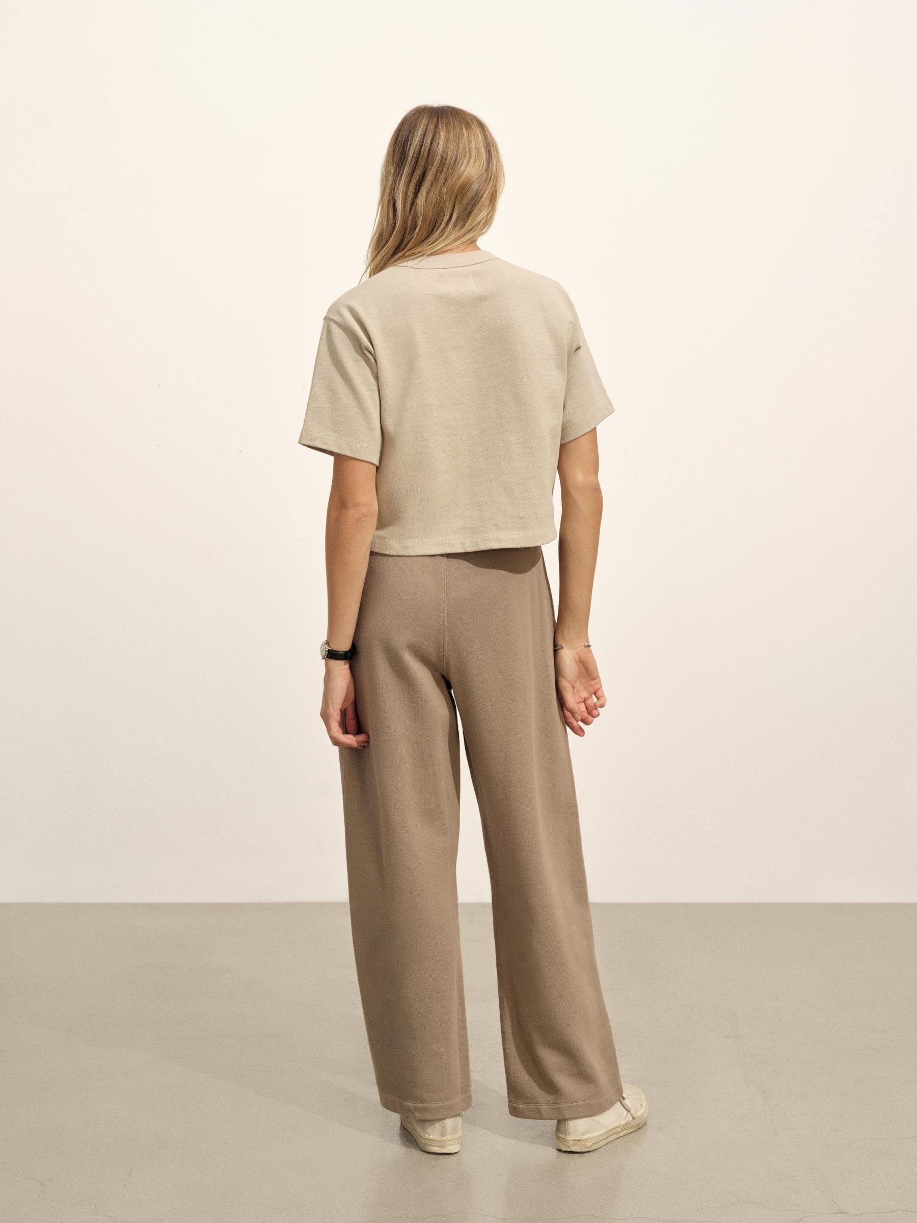 Marsh Fern Venice Wash Vintage Interloop Wide Leg Sweatpant Product Image