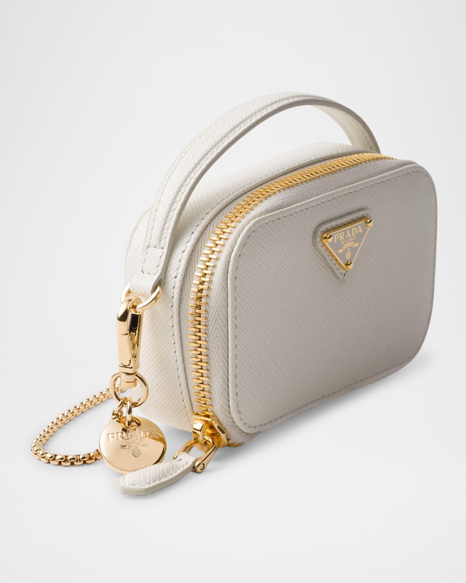 Saffiano Leather Mini-Pouch Crossbody Bag Product Image
