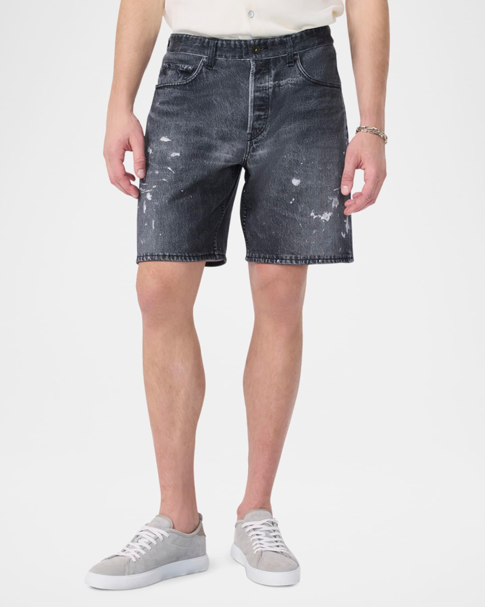 Mens Miramar Straight-Fit Denim Shorts Product Image