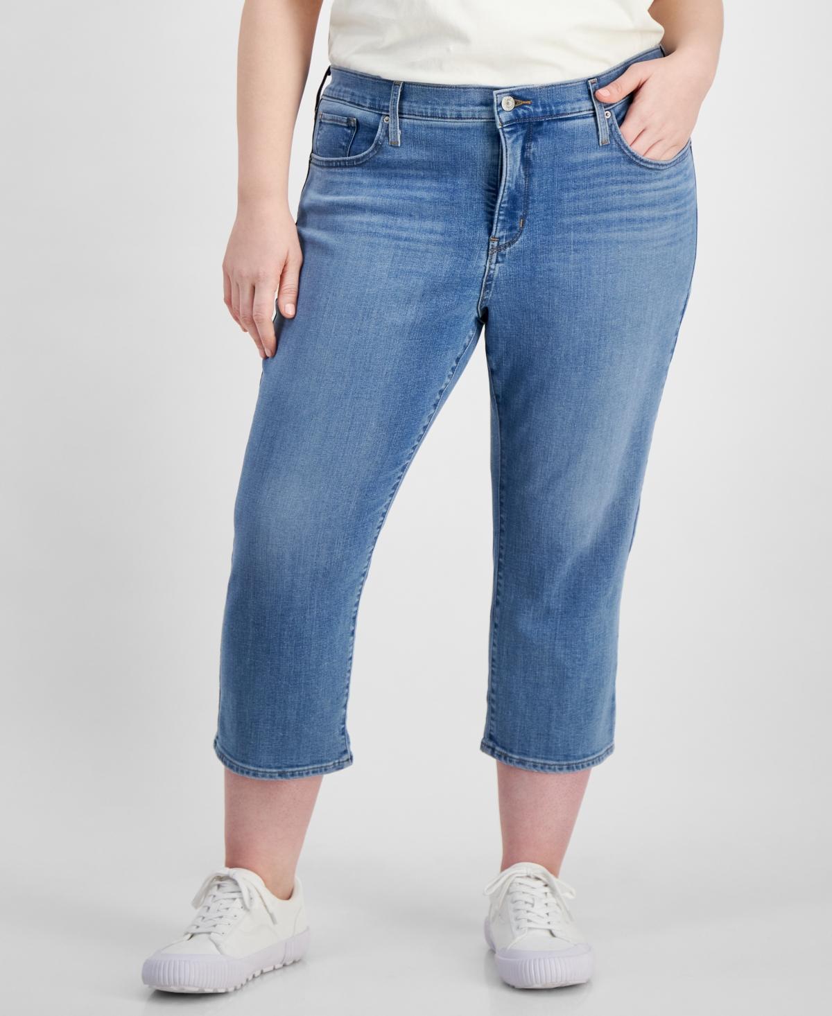Plus Size Levis 311 Shaping Capris, Womens Product Image