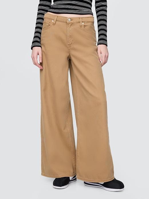 Mid Rise UltraSoft Baggy Jeans Product Image
