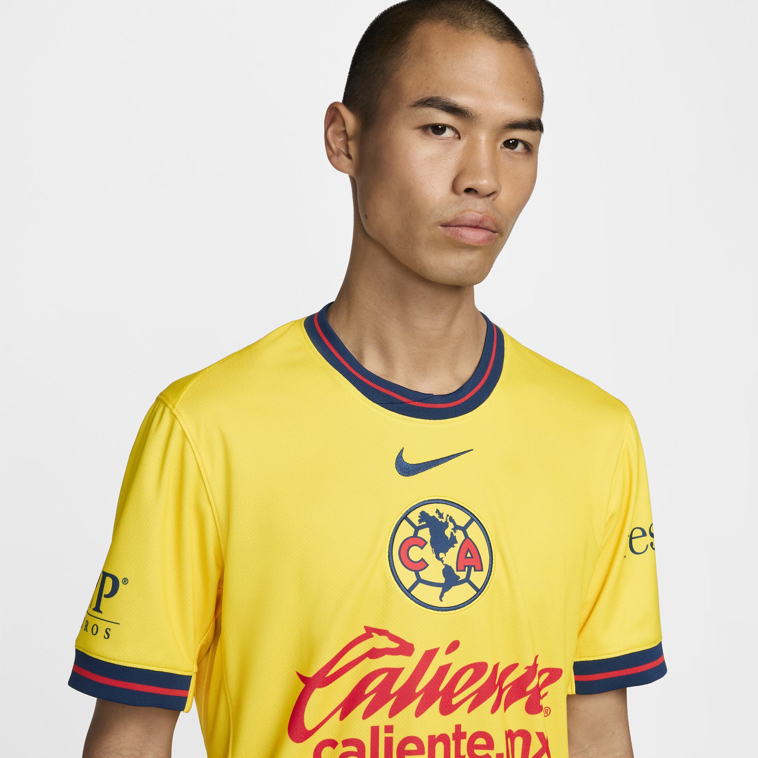 Club América 2024/25 Stadium Home Nike Men's Dri-FIT Soccer Replica Jersey Product Image