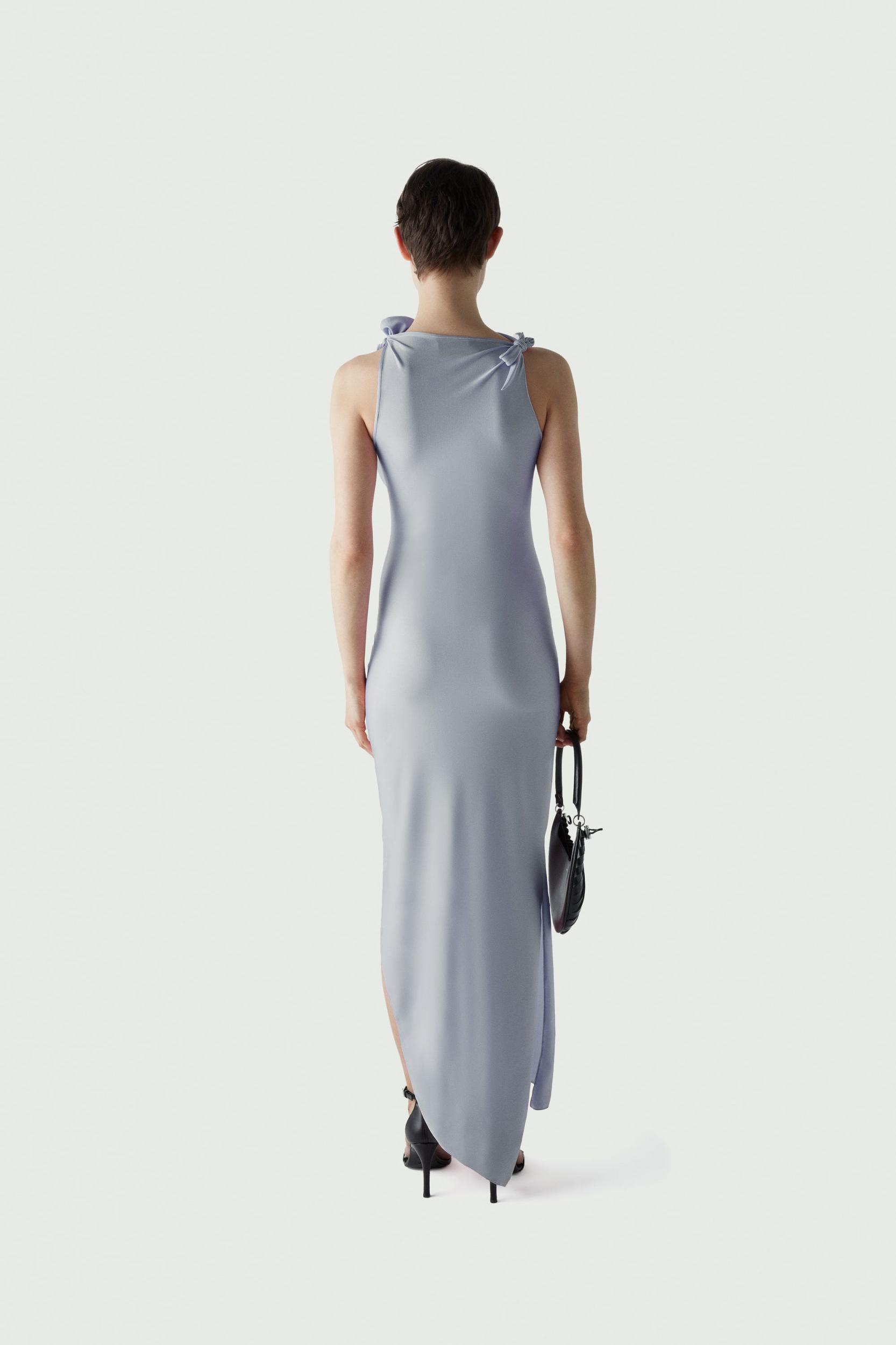 Asymmetric Flower Gown Product Image