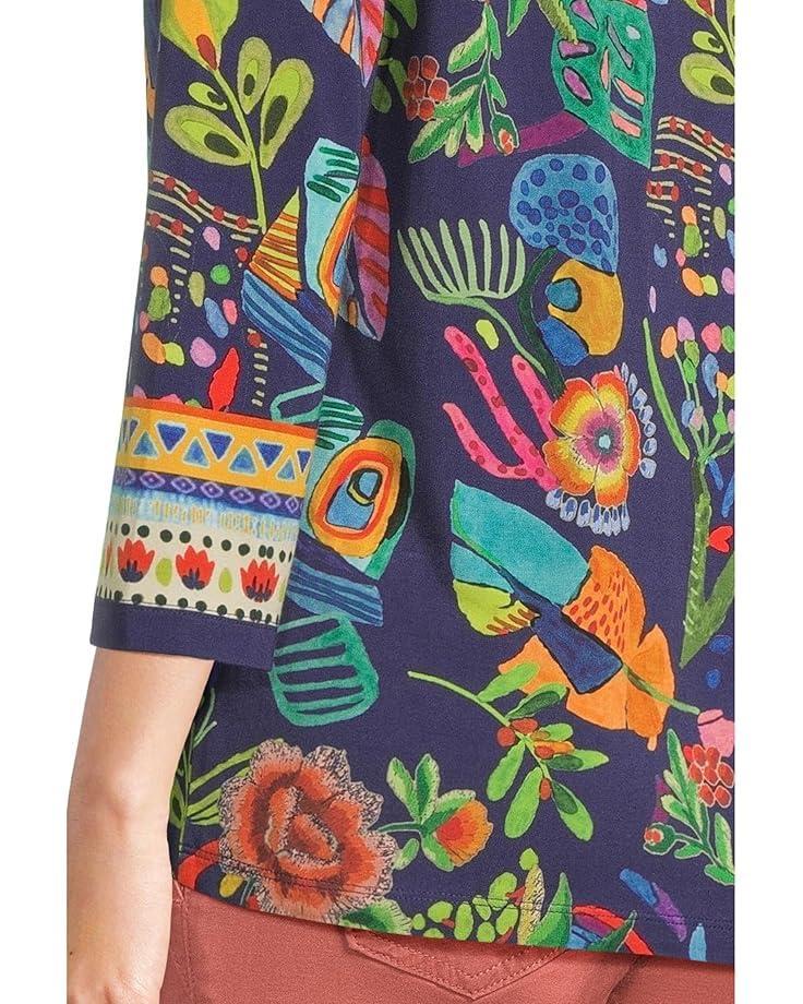 The Janie Favorite Short Sleeve Henley Tee Product Image