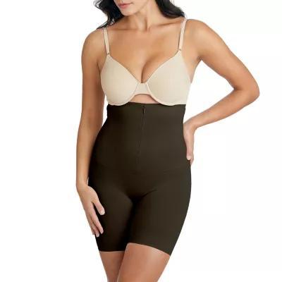 Ambrielle  Zipper Hi Waist Thigh Slimmers Product Image