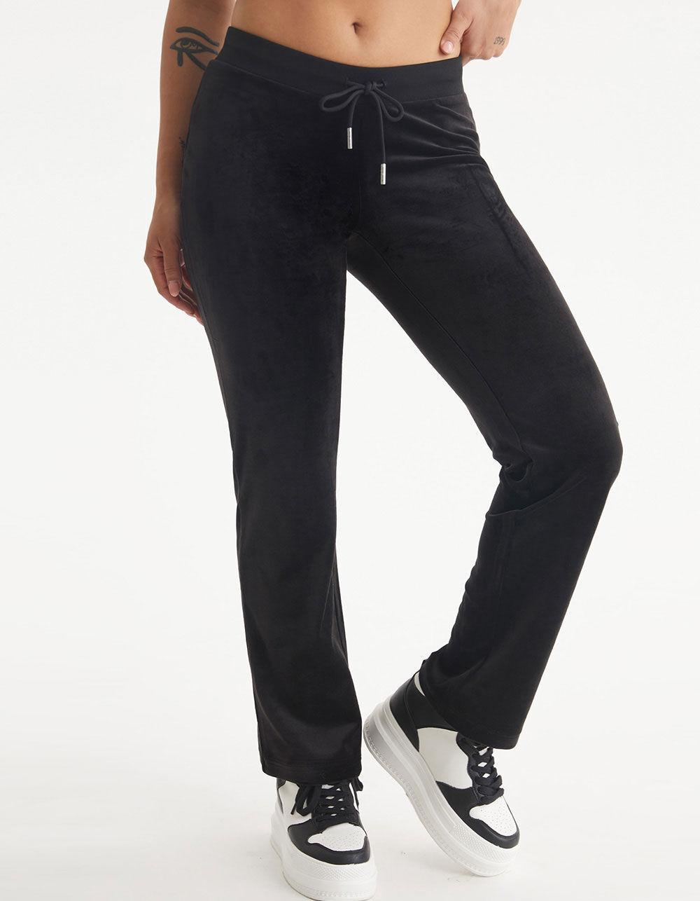 JUICY COUTURE OG Big Bling Womens Velour Track Pants Product Image