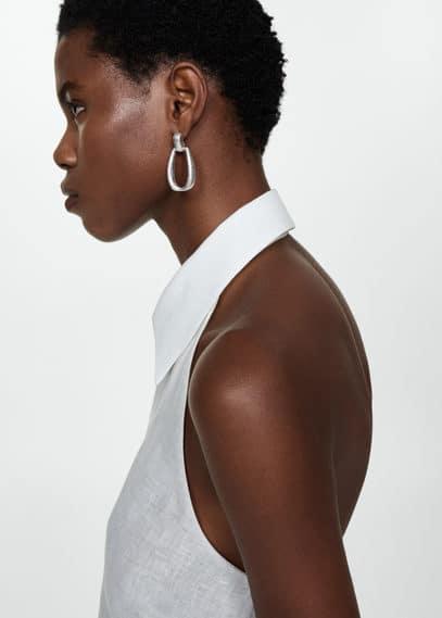 Women's Knot Earrings in Yellow gold Product Image