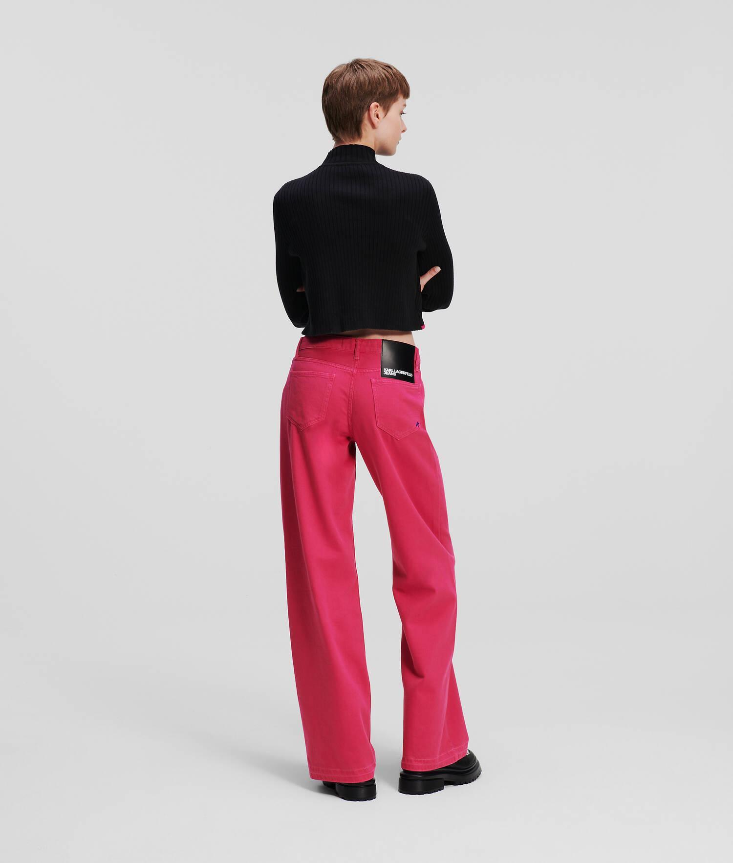 KLJ CROPPED CROSS-FRONT SWEATER Product Image